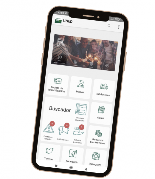 La Biblioteca de la UNED en tu smartphone