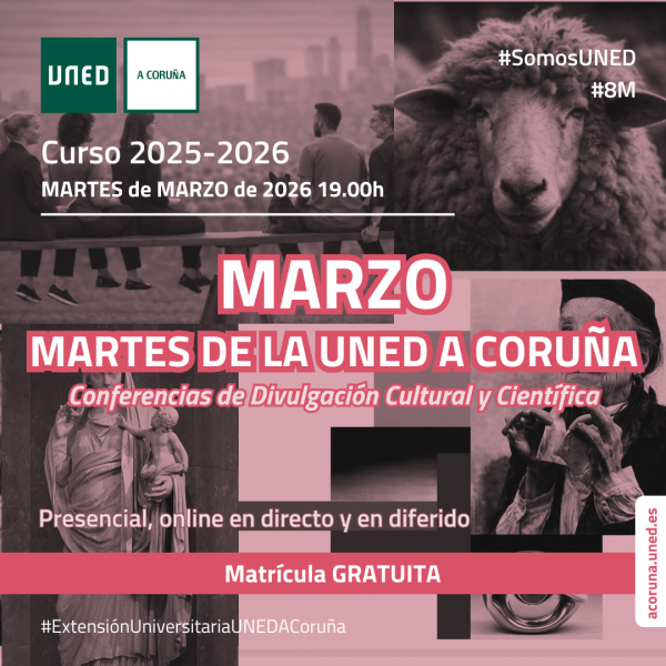 <b>MARTES de la UNED en MARZO</b>