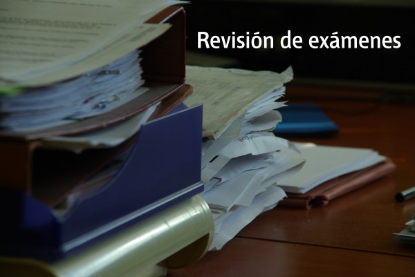 Calificaciones y revisión de exámenes