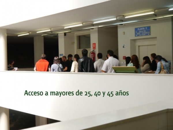 Mayores de 25, 40 y 45 años