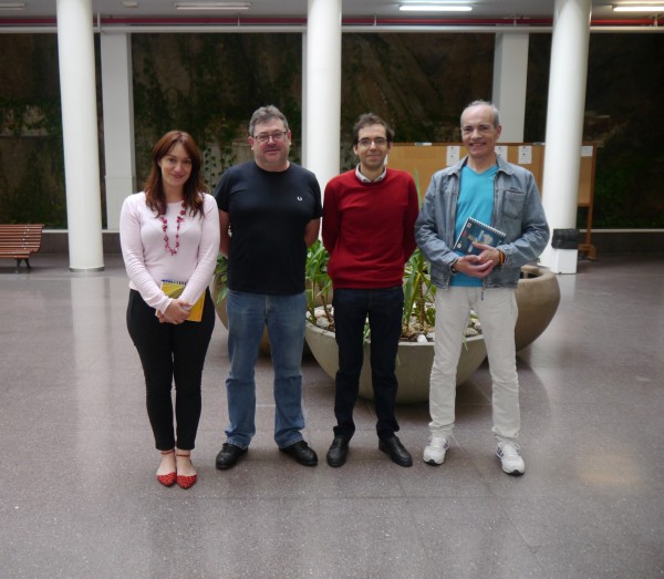 Encuentro entre responsables de la UNED A Coruña y el centro penitenciario de Teixeiro