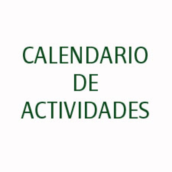 Calendario de Actividades