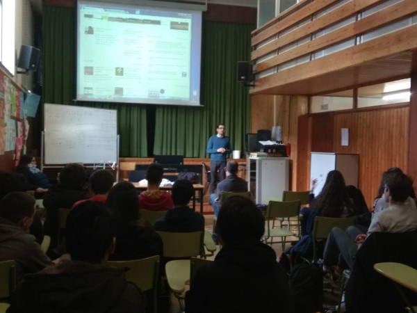 Comienzan las charlas informativas en los centros de enseñanza secundaria