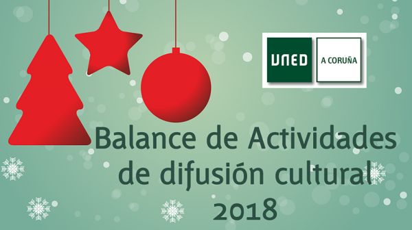 Actividades de difusión cultural 2018