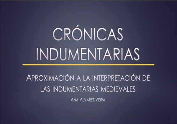 Más de 240 estudiantes siguieron en directo la conferencia de Ana                    Álvarez     Veira sobre la indumentaria medieval