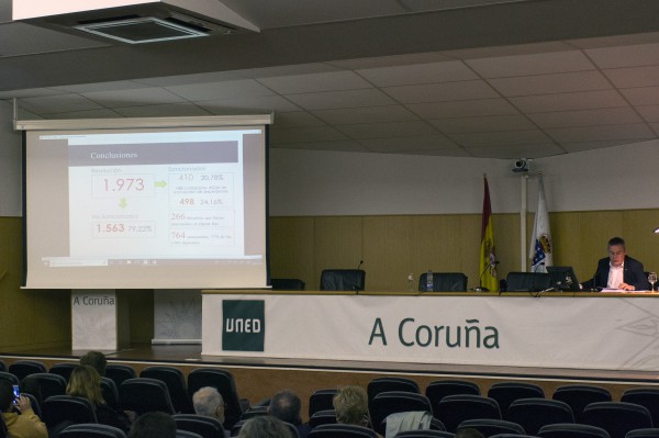 Jesús Manuel García Díaz acercó los casi dos mil maestros y maestras expedientados en la provincia de A Coruña entre los años 1936 y 1945