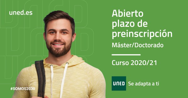 Abierto plazo de preinscripción en Másteres y Doctorado