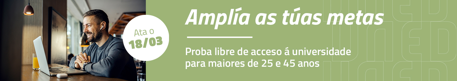 Proba libre de acceso maiores 25 e 45
